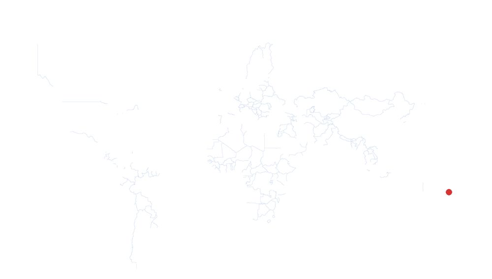 Salomonen auf der Karte vom GEOQUIZ eingezeichnet