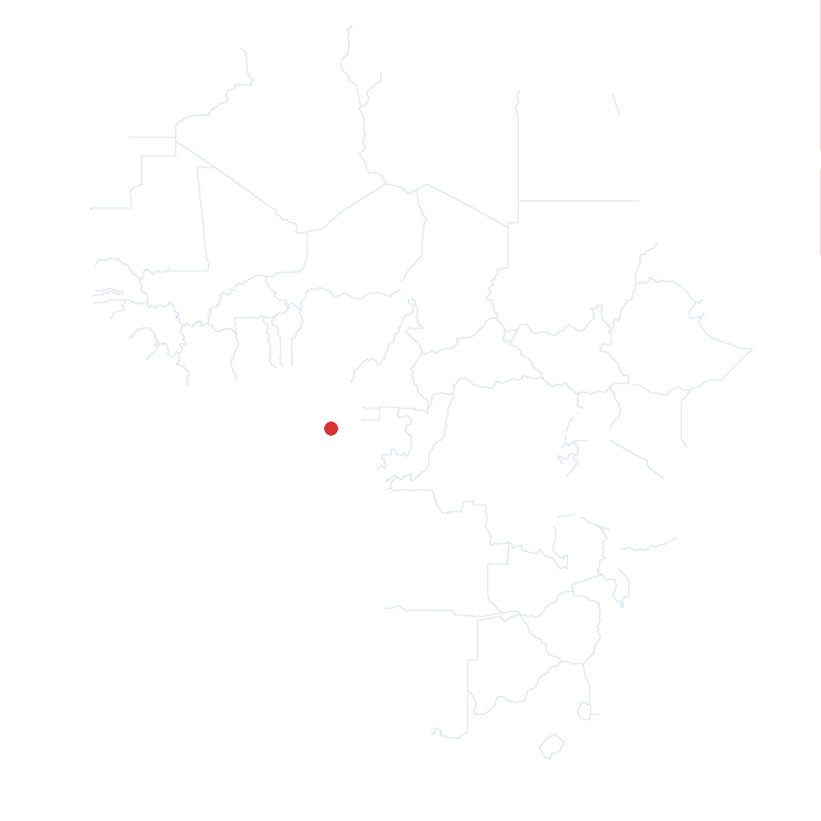 São Tomé und Príncipe auf der Karte vom GEOQUIZ eingezeichnet